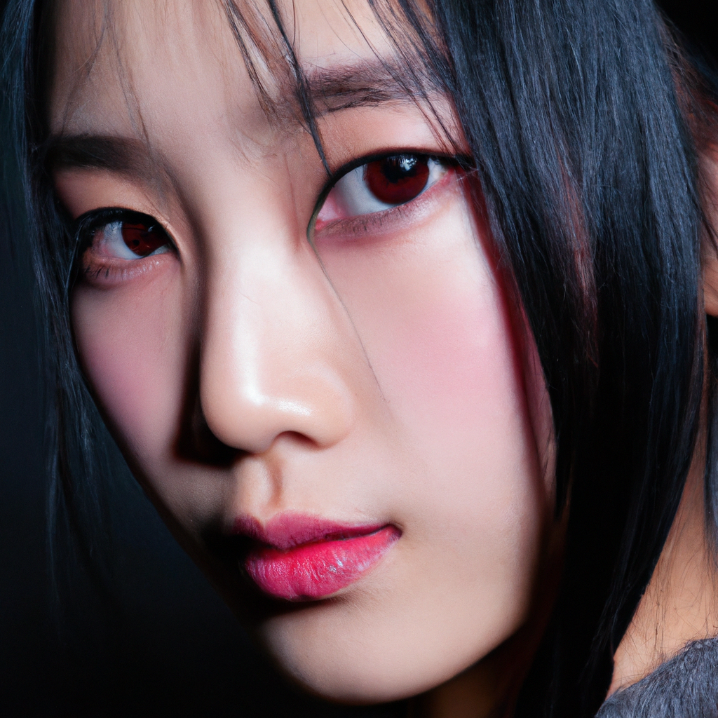 포트레이트 촬영 예시, 소프트 디퓨즈드 라이트, 뉴트럴 배경